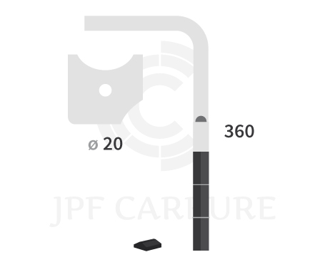 JPF CARBURE DHKU204-135OR D