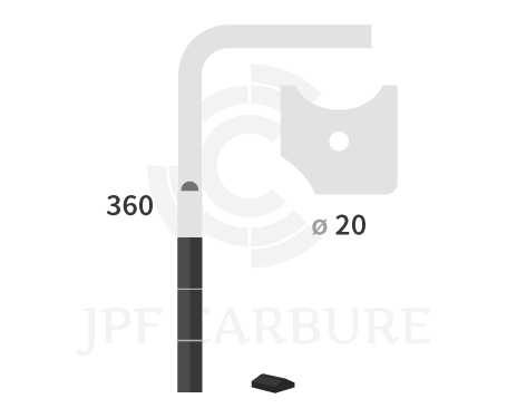 JPF CARBURE DHKU204-135OR G